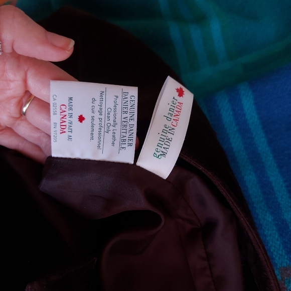 Vintage Danier Suede/Leather Pants - Picture 6 of 8